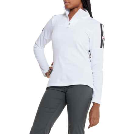 Rossignol Made in Italy Experience Shirt - Zip Neck, Long Sleeve in White