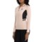 Rossignol Poursuite Base Layer Top - Zip Neck, Long Sleeve in Powder Pink