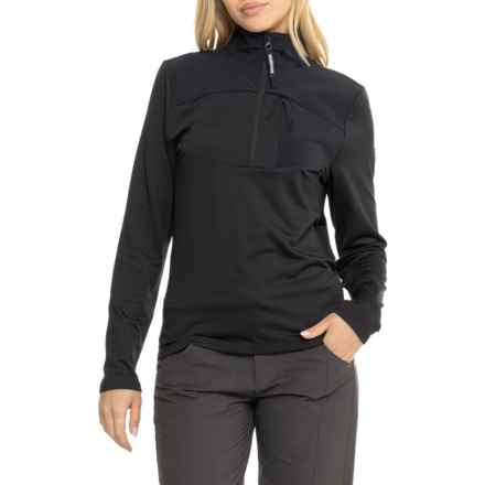 Rossignol SKPR Midlayer Sweater - Zip Neck in Black