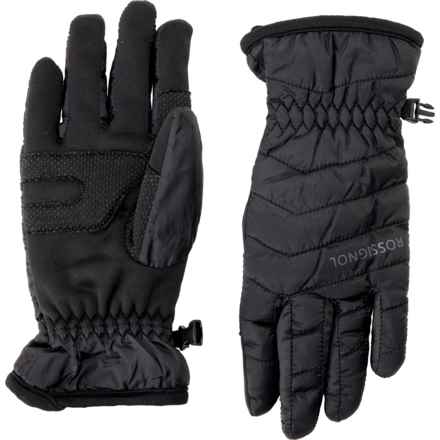 Rossignol Stitched Back Gloves - Waterproof, Insulated in Black