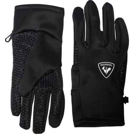 Rossignol Stretch Gloves - Touchscreen Compatible in Black
