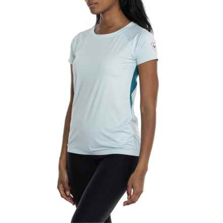 Rossignol Tech Light T-Shirt -Short Sleeve in Crystal Blue