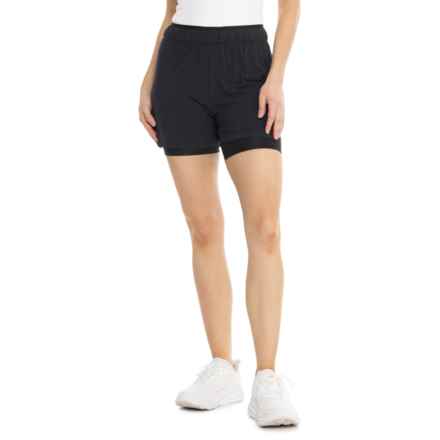 Rossignol Trail Shorts - Built-In Liner Shorts in Black