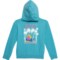 Roxy Big and Little Girls Evening Hike Hoodie - Full Zip in Maui Blue