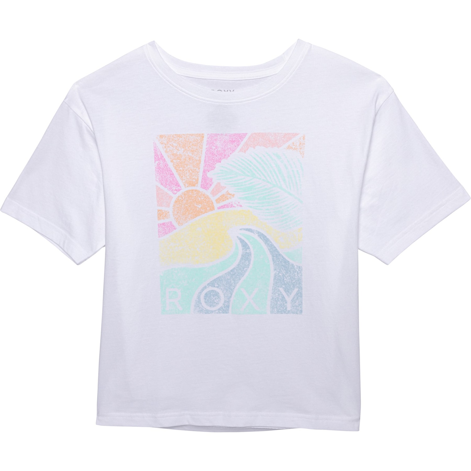 Roxy Girls' 'Big Little Mermaid Eye On You' T-Shirt - Classic Fit Surf Brand Tee - View #11