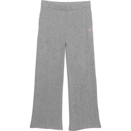 Roxy Big Girls Chillaxing Wide Leg Pants in Heritage Heather