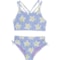 Roxy Big Girls Party Waves Bikini Set - UPF 50+ in Crocus Petal