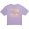 Roxy Big Girls Sunrise Oversized T-Shirt - Short Sleeve in Lavendula