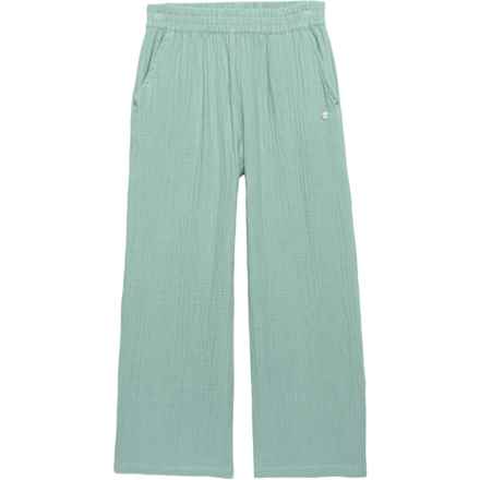 Roxy Big Girls What About Us Palazzo Pants in Mineral Blue