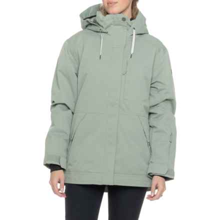 Roxy Billie Ski Jacket - Waterproof, Insulated in Lily Pad