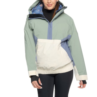 Roxy Chloe Kim Anorak Snowboard Jacket - Insulated, Zip Neck