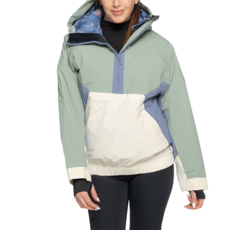 Roxy Chloe Kim Anorak Snowboard Jacket - Insulated, Zip Neck