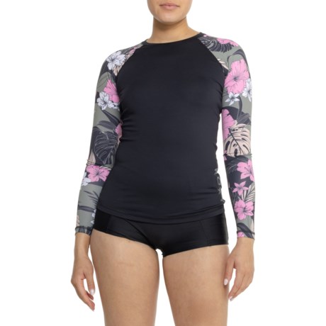 ラッシュガード [GLACK] GT080 Surf and Roll Long Sleeve Rash Guard Grey Skull - Women's Long Sleeve Rash Guard – EARN THE GLORY