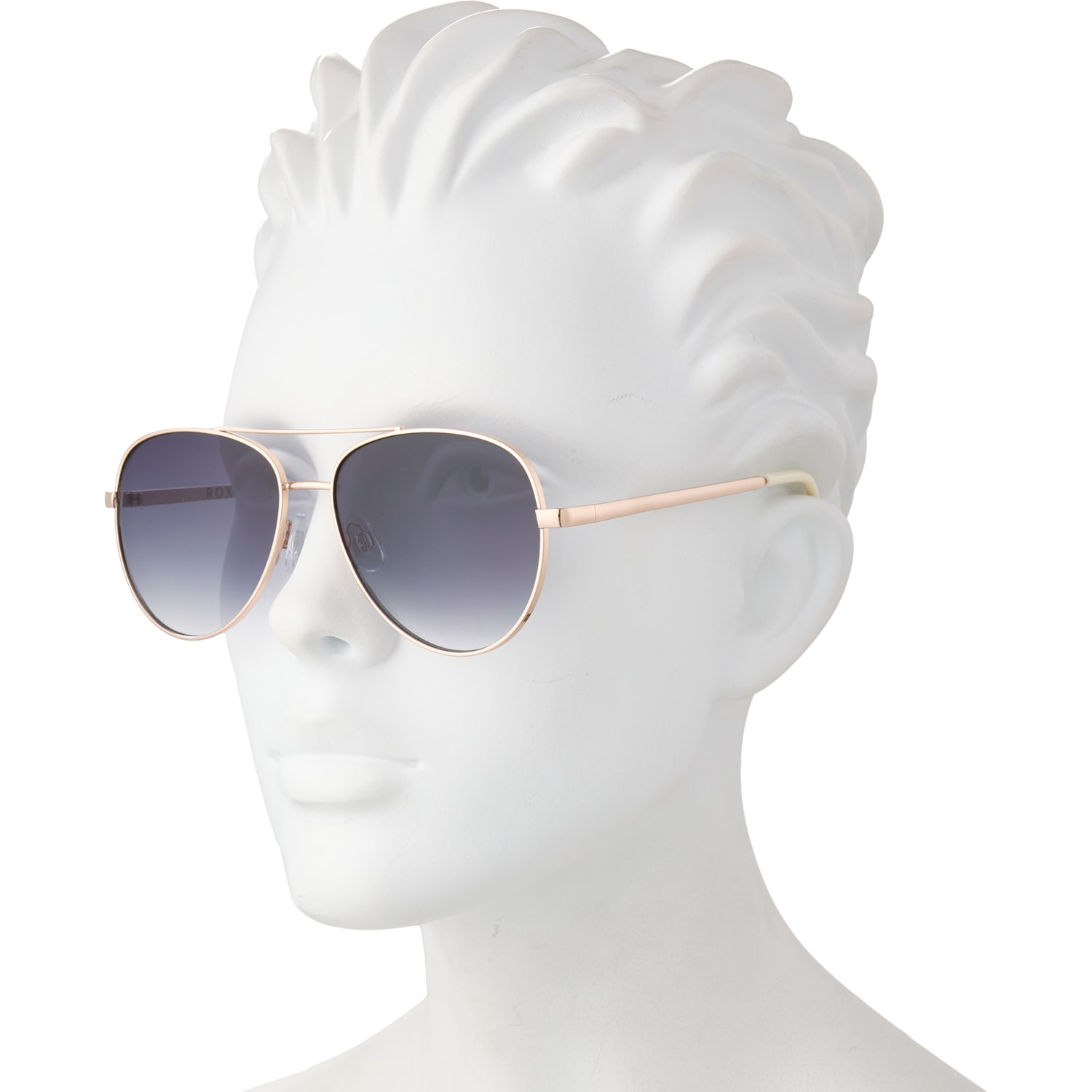 Roxy Rounded Modern Aviator Sunglasses - Save 74%
