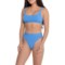 Roxy Solid Bikini Set in Blue