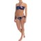 9962H_2 Roxy Tropical Getaway Bandeau Bikini Top (For Women)