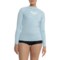 Roxy Whole Hearted Rash Guard - UPF 50+, Long Sleeve in Blue