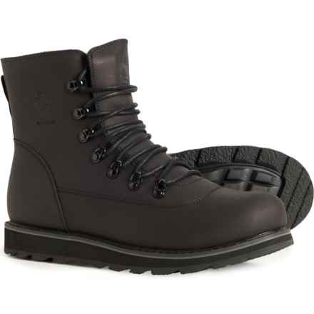 Royal Canadian Armstrong Winter Boots - Waterproof, Insulated, Leather (For Men) in Black Lager