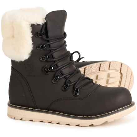 Royal Canadian Cambridge Thinsulate® Winter Boots - Waterproof, Insulated, Leather (For Women) in Black Lager