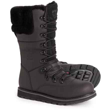 Royal Canadian Castlegar Thinsulate® Winter Boots - Waterproof, Insulated, Leather (For Women) in All Black