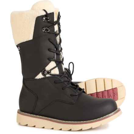 Royal Canadian Chambly Winter Boots - Waterproof, Insulated, Leather (For Women) in Black Lager