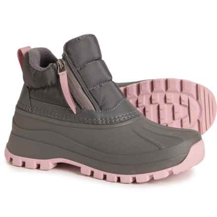 Royal Canadian Flord Snow Boots - Waterproof, Insulated (For Women) in Charcoal
