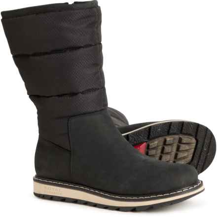Royal Canadian Jasper Winter Boots - Waterproof, Insulated, Leather (For Women) in Black