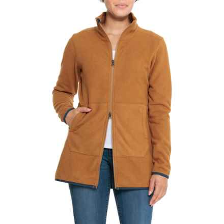 Royal Robbins Arete Midlayer Jacket - Full Zip in Caramel