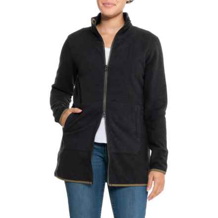 Royal Robbins Arete Midlayer Jacket - Full Zip in Jet Black