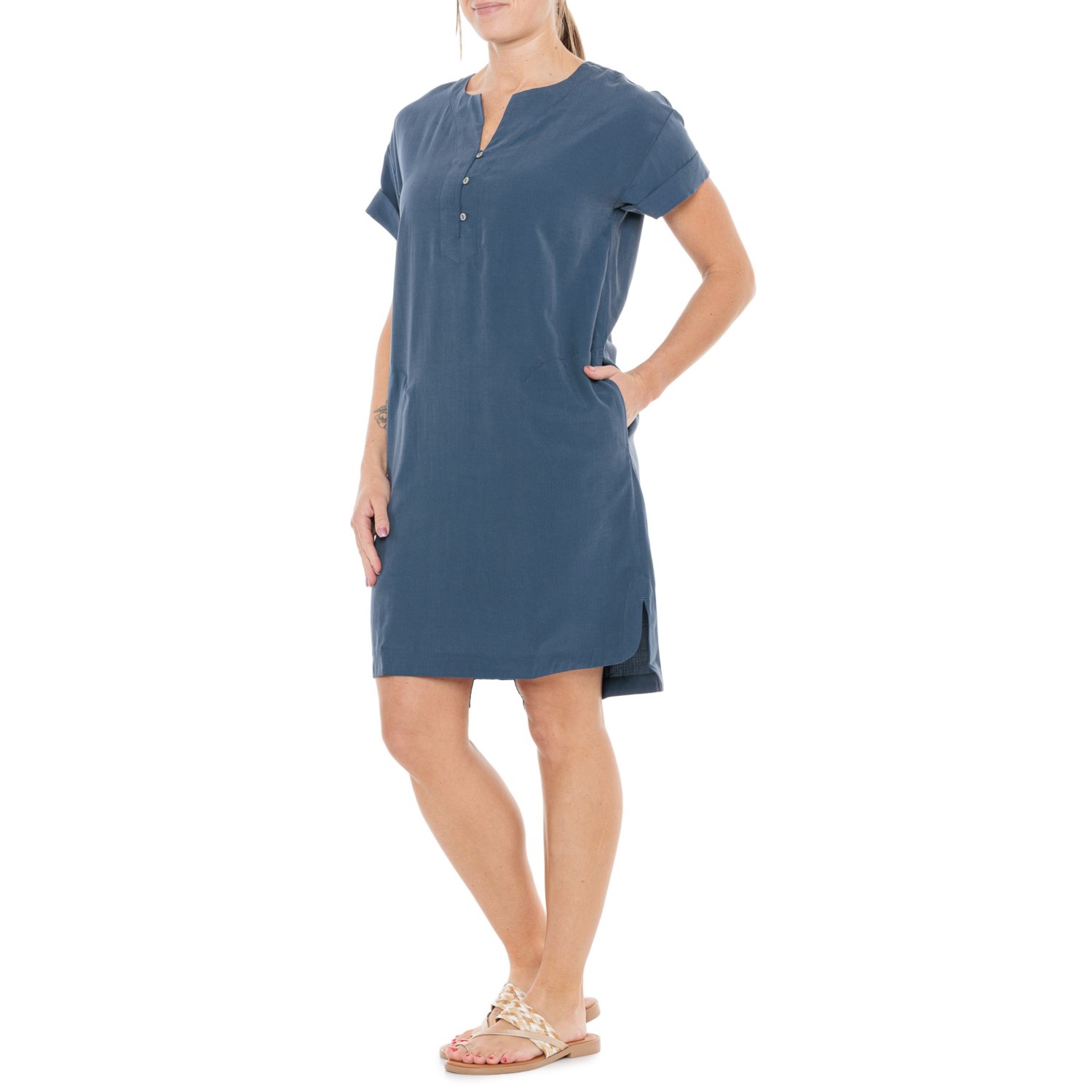 Royal Robbins Bergen Dress - Short Sleeve - Save 43%