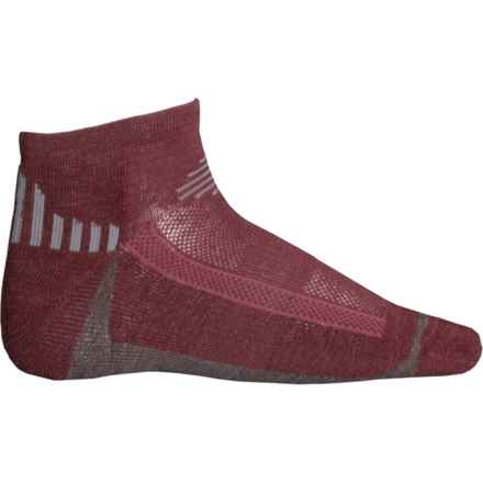 Royal Robbins Bug Barrier Insect Shield® Socks - Quarter Crew (For Men) in Rose Dust