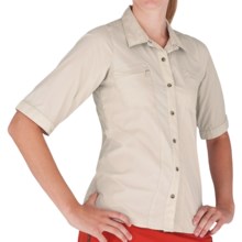 Royal Robbins Discovery Lite Stretch Shirt - UPF 30+, Elbow Sleeve (For Women) in Soapstone - Closeouts
