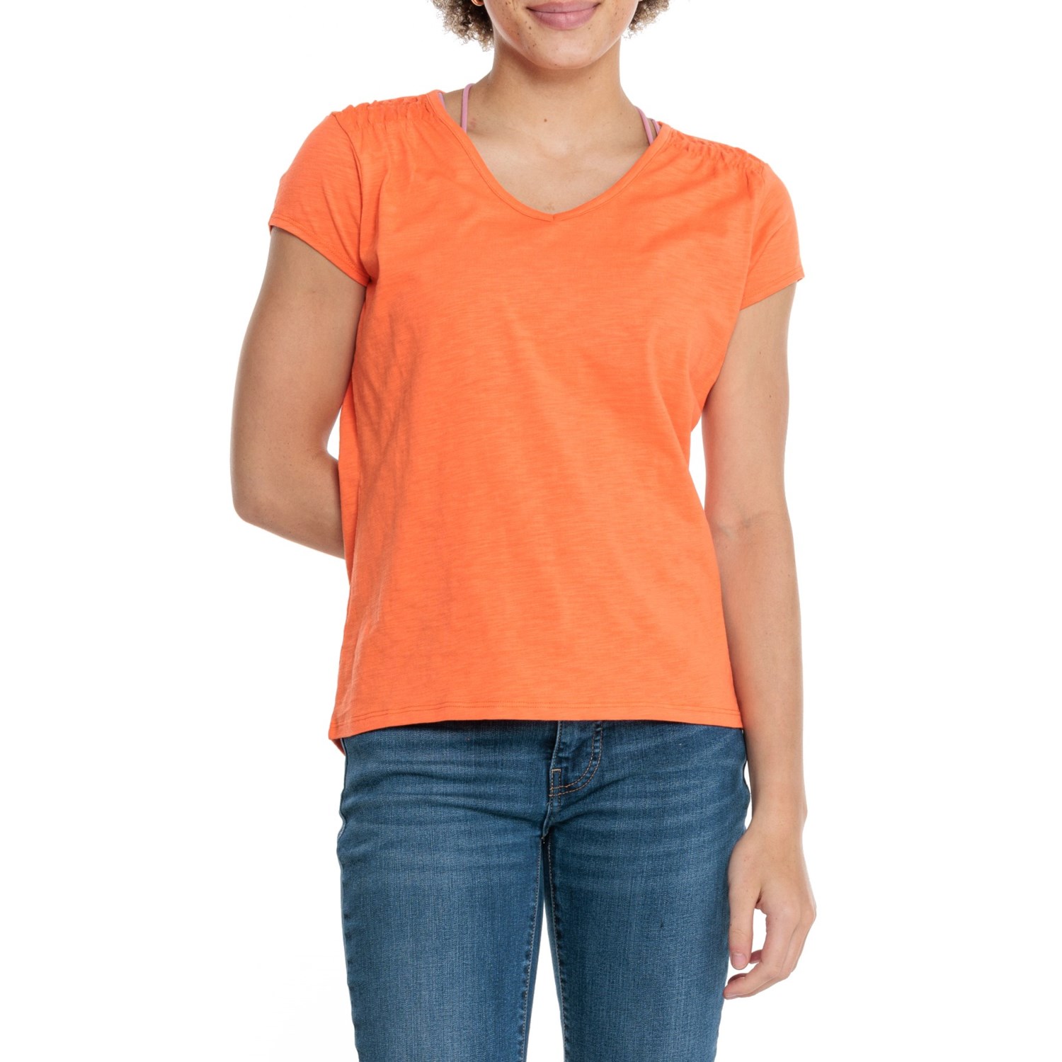 Royal Robbins Featherweight Tee – Maglietta Tecnica Da Escursionismo Donna, Scollo A V, Stampa Floreale - 3