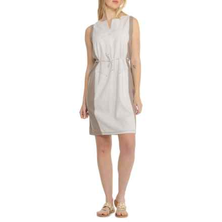 Royal Robbins Hempline Dress - UPF 30+, Sleeveless in Soapstone