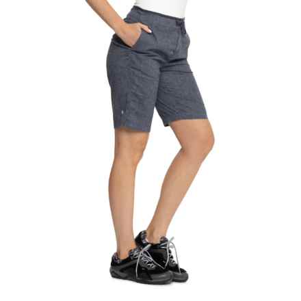 Royal Robbins Hempline Tie Bermuda Shorts in Naval Str