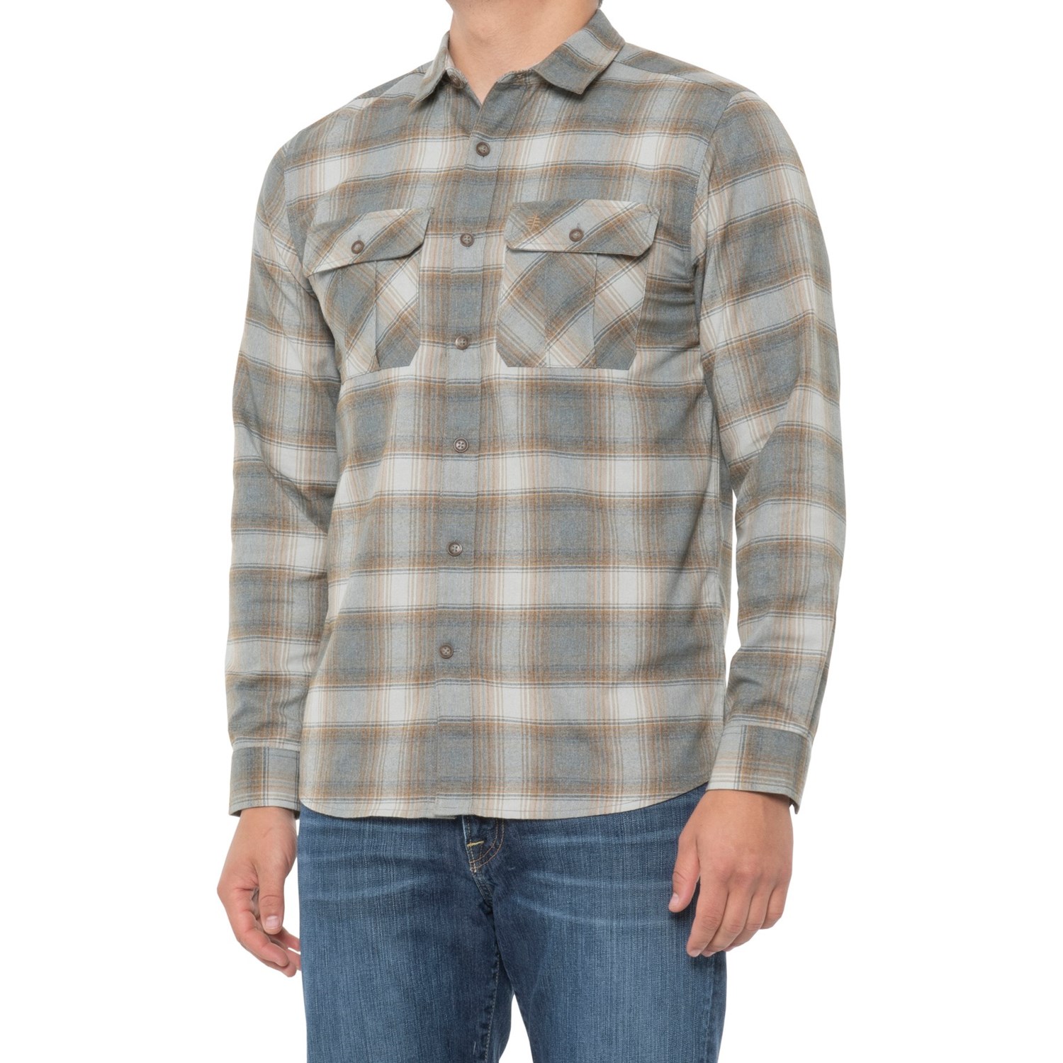 Royal Robbins Lost Coast Plaid Flannel Shirt For Men Save 76