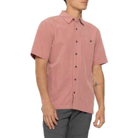 Royal Robbins Mojave Pucker Dry Shirt - UPF 50+, Short Sleeve in Heirloom Rose