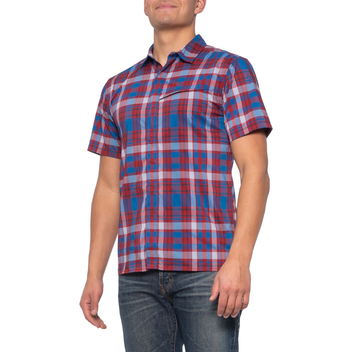 nuevo Royal Robbins camisa vida cotidiana /& viaje-Austin Plaid camisa tan 2013