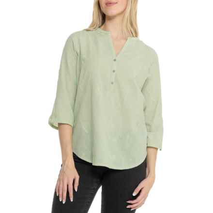 Royal Robbins Oasis Tunic II Shirt - 3/4 Sleeve in Laurel Green
