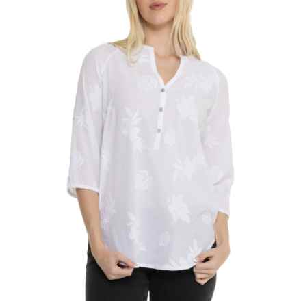 Royal Robbins Oasis Tunic II Shirt - 3/4 Sleeve in White