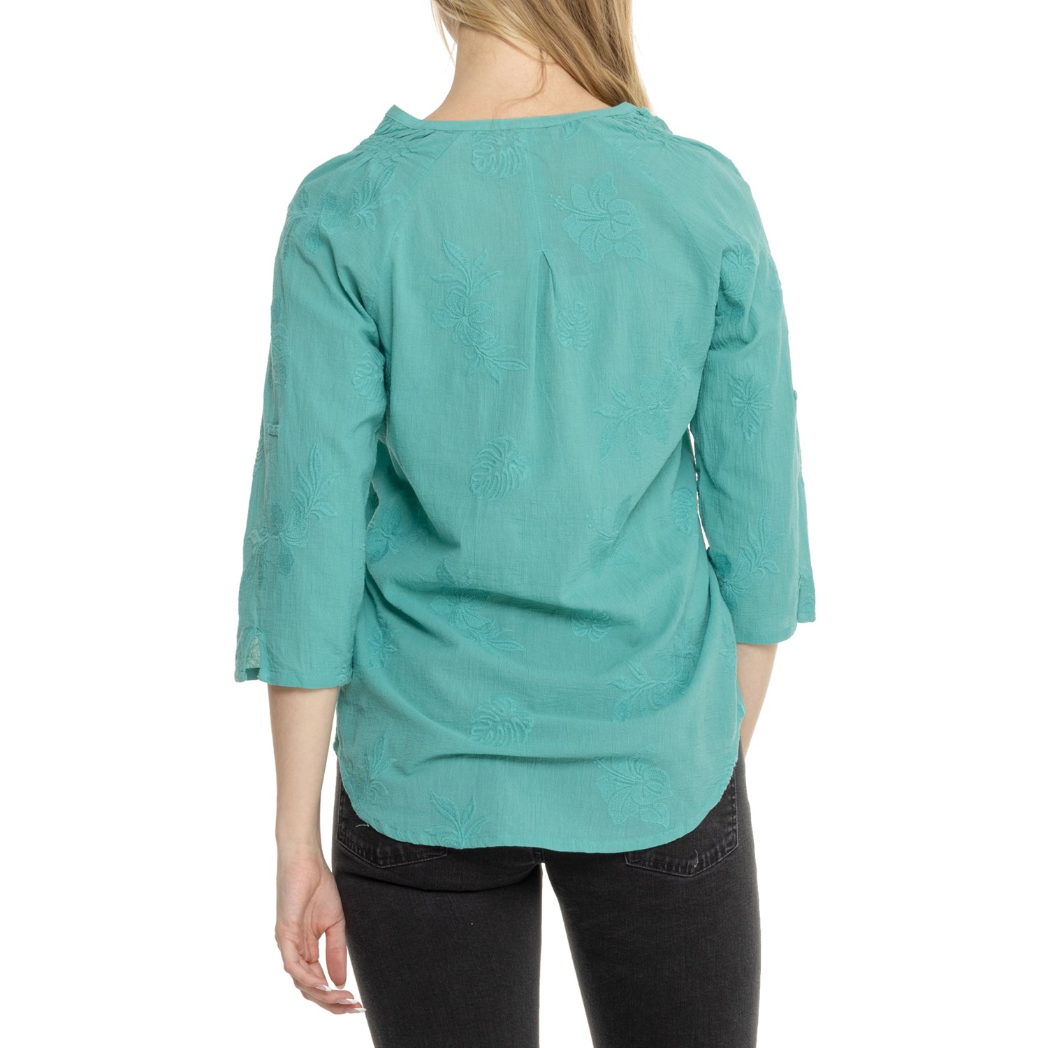 (取寄) ロイヤルロビンズ レディース オアシス チュニック リ 3/4 スリーブ  Robbins women Oasis Tunic II 3/4 Sleeve Navy Oasis Tunic II 3/4 Sleeve