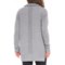 513UY_2 Royal Robbins Pewter First Fleet Sweater Coat - Merino Wool (For Women)