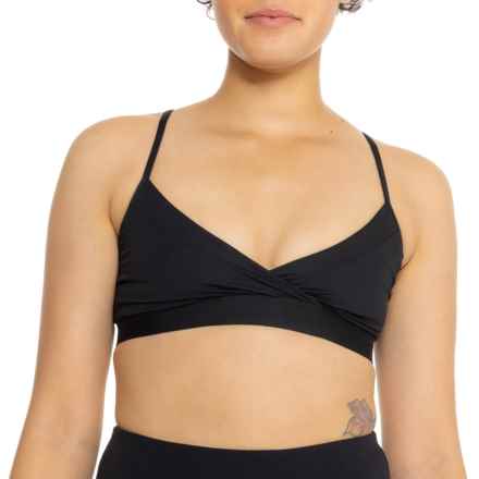 Royal Robbins ReadyDry Racerback Bra in Jet Black