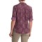 287JH_3 Royal Robbins Sky Print Shirt - UPF 50+, Roll-Up 3/4 Sleeve (For Women)