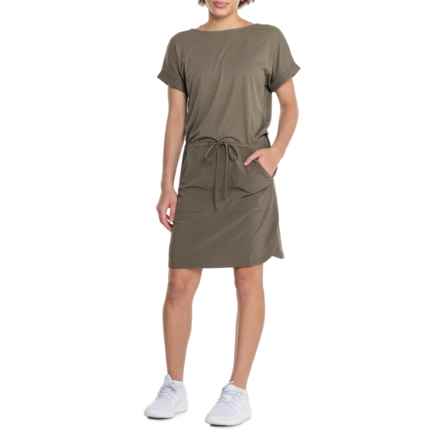 Royal Robbins Spotless Evolution Dress - Short Sleeve in Everglade