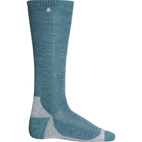 Royal Robbins Travel Compression Socks - Over the Calf (For Men) in Arctic Blue