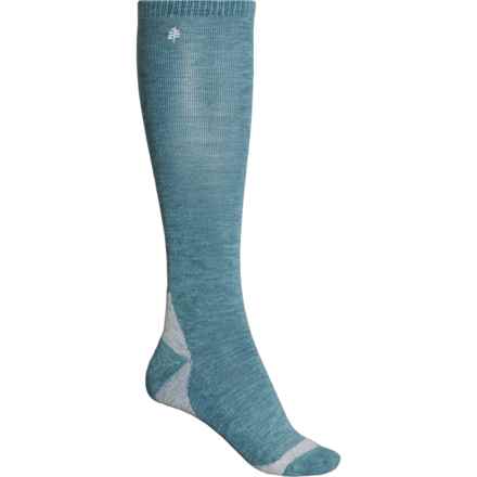 Royal Robbins Travel Compression Socks - Over the Calf (For Women) in Arctic Blue