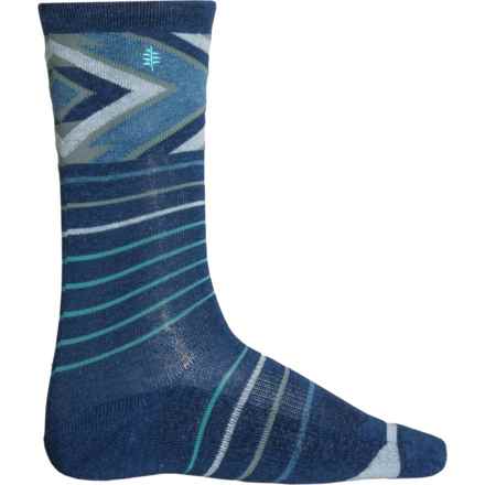 Royal Robbins Treetech Pattern Socks - Hemp, Crew (For Men) in Collins Blue