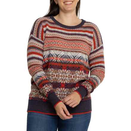 Royal Robbins Westlands Relaxed Sweater - Merino Wool in Crimson