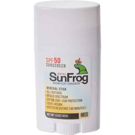 ROYAL SUN FROG Body Sunscreen Stick - SPF 50, 1.5 oz. in Spf50